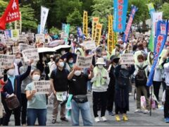 「みんなで集って 集会・デモを実施」祝 第94回メーデー